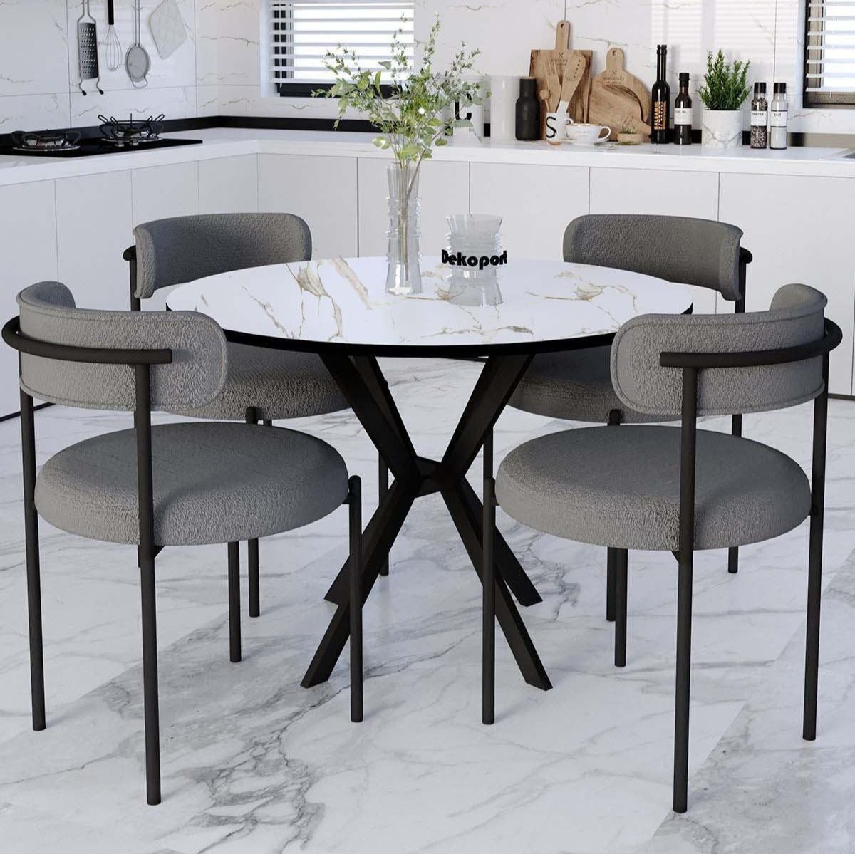 Table à manger + 4 Chaises