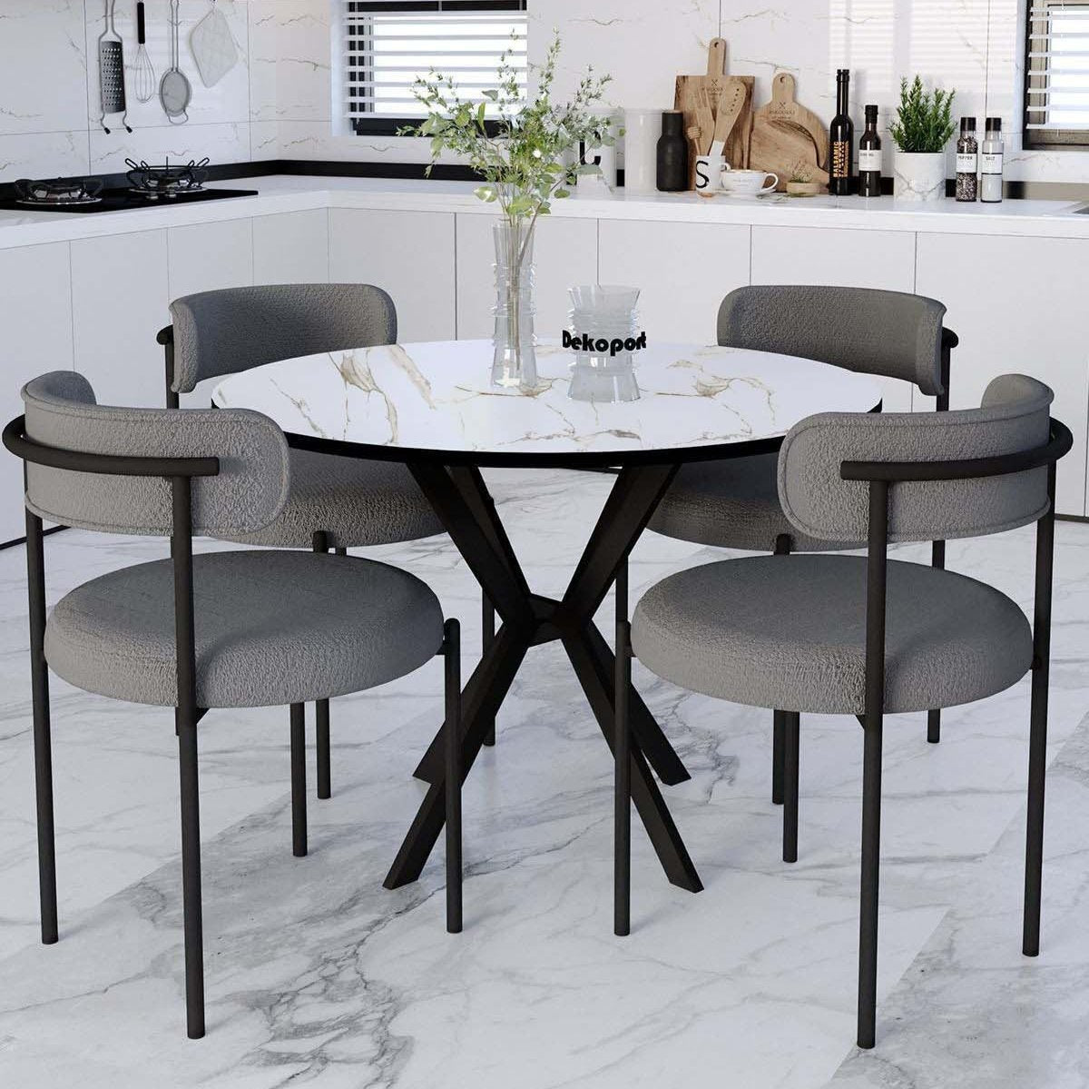Table à manger + 4 Chaises