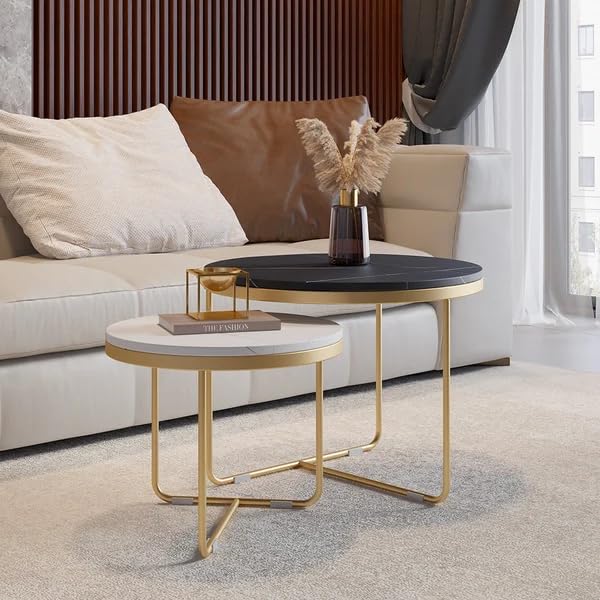 Duo Eclipse – Tables basses gigognes design