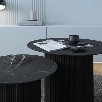 Havana Black Pack 2 Tables basses - Ettalia Market