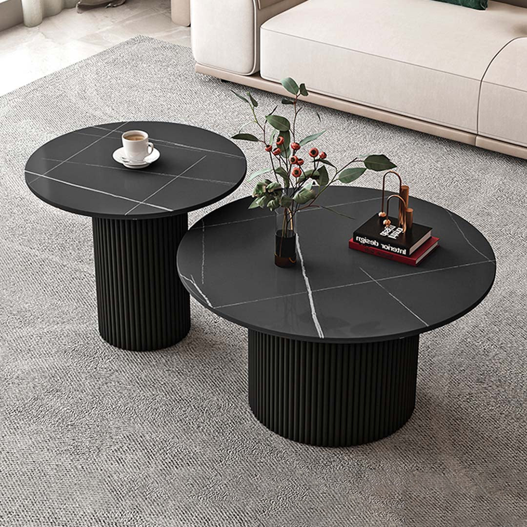 Havana Black Pack 2 Tables basses - Ettalia Market