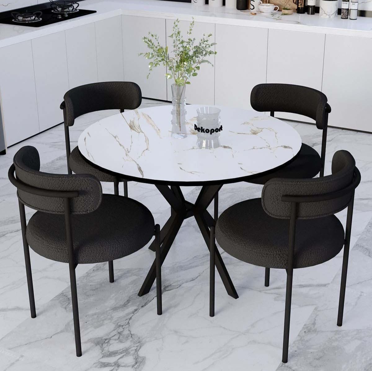 Table à manger + 4 Chaises